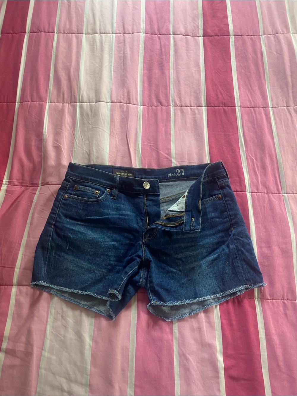 J Crew Size 27 Denim Shorts